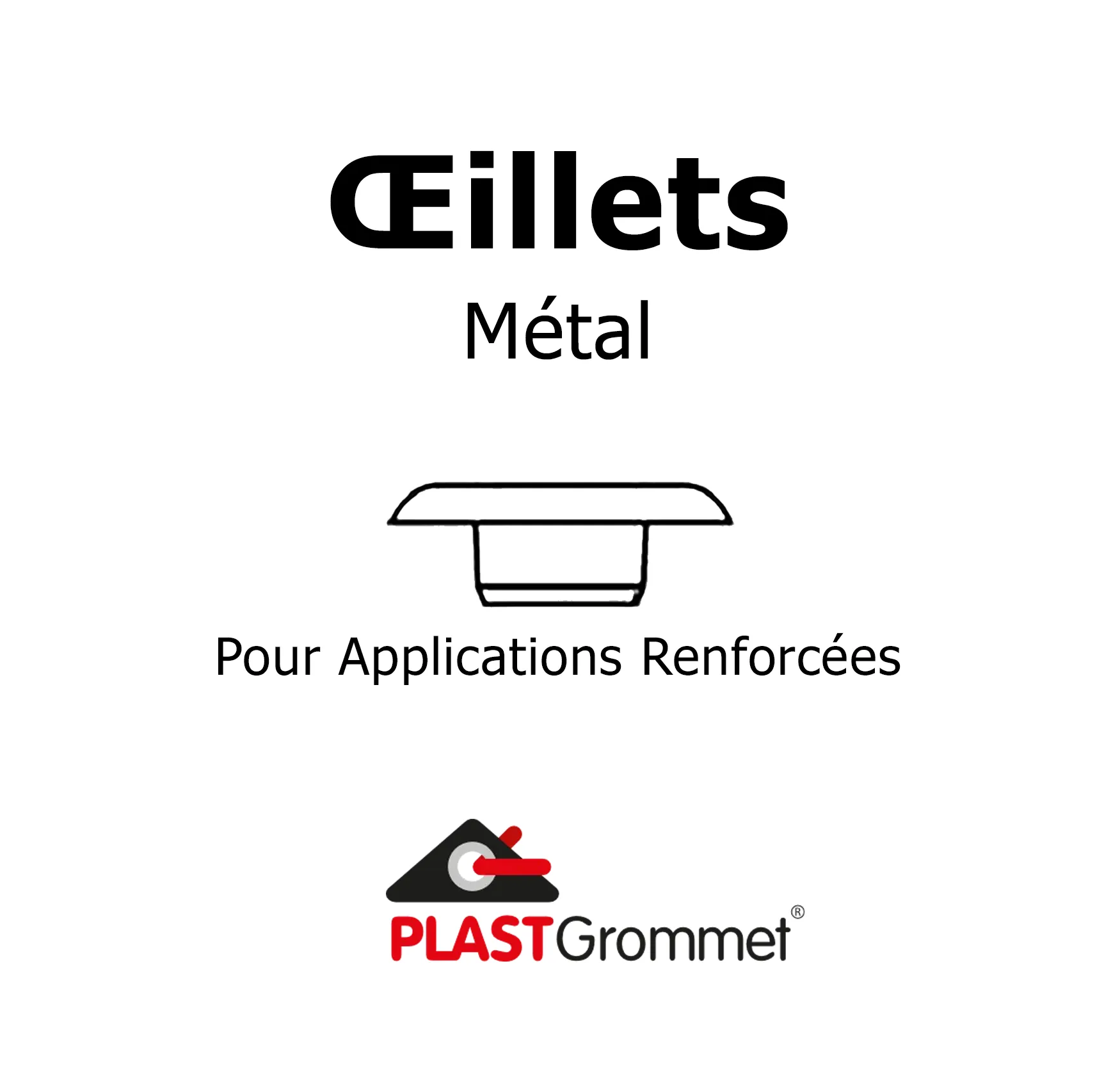 Œillets en métal